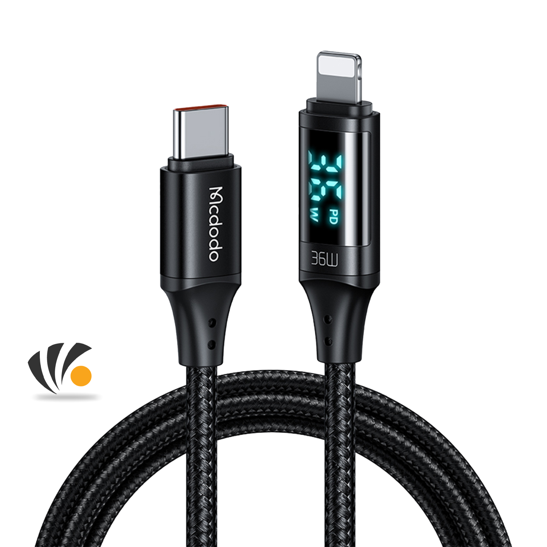 MCdodo Digital HD Type-c to  Lightning 36W Data  Cable 1.2m