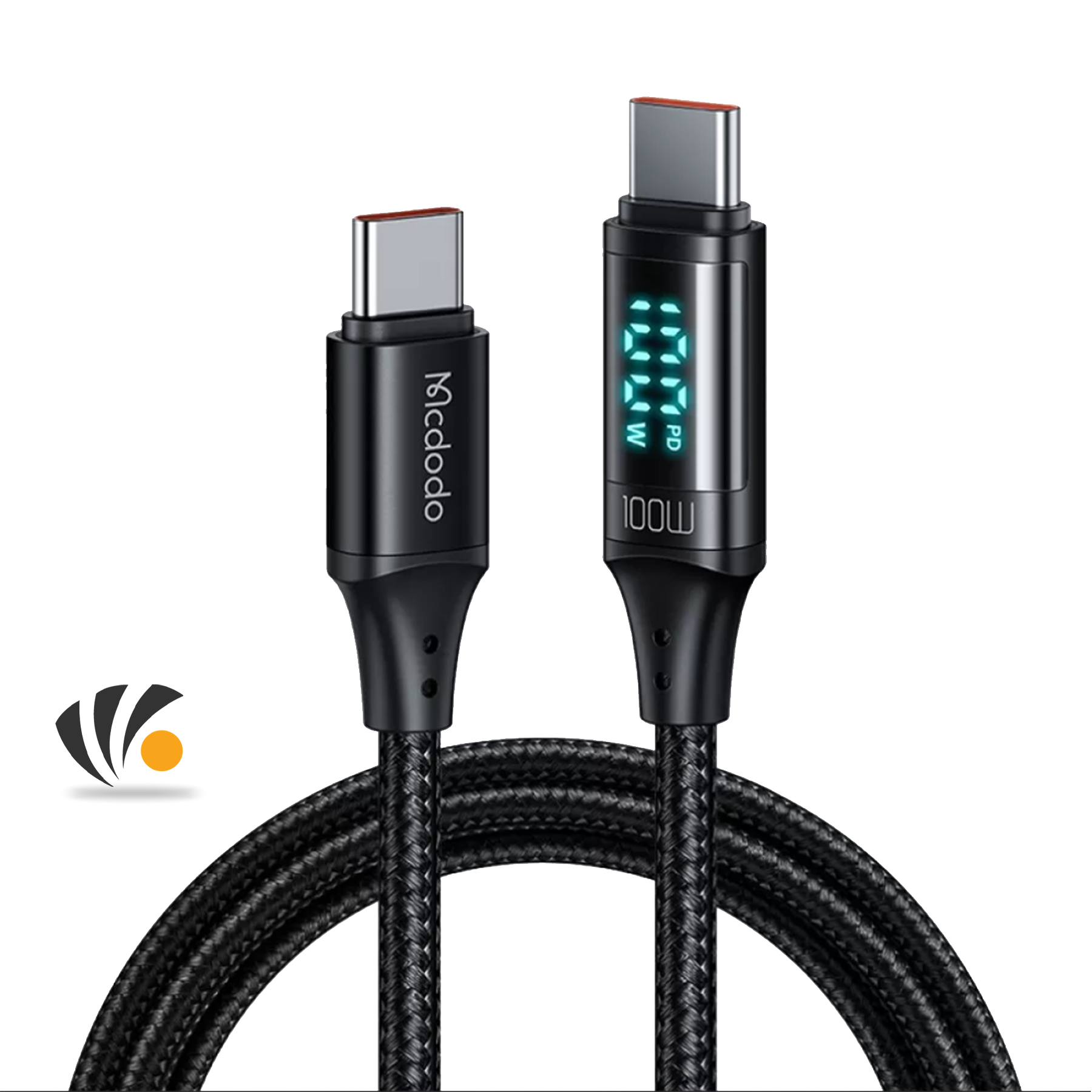 MCdodo Digital HD Type-c to  Type-c 100W Data  Cable 1.2m