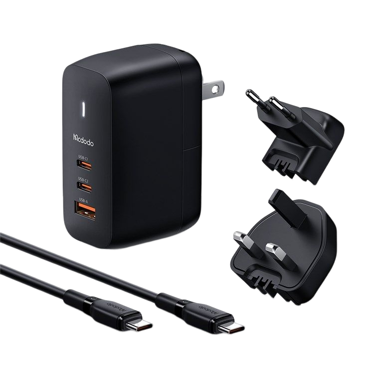 MCDODO 65W Dual Type-C + USB Mini Size Wall Charger