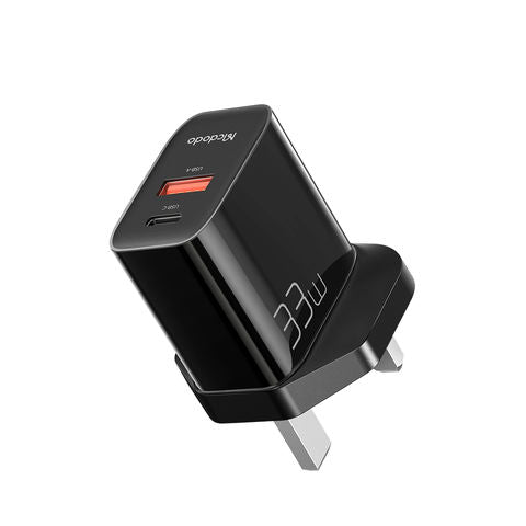 Mcdodo Charger  PD33W USB-A + Type-C Dual Output Fast Charger