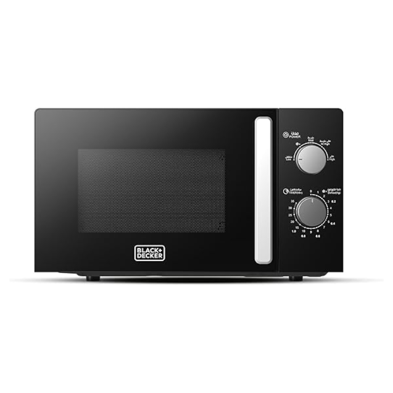 Black+Decker Solo microwave oven, 20 litres, 700 watts, 5 power levels