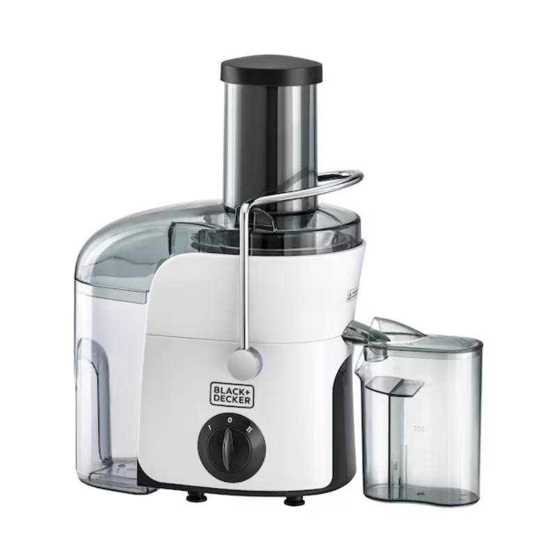 Black+Decker Fruit juicer, 800 watts power, with copper motor