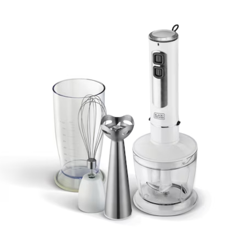 Black+Decker 400W Stainless Steel 4 in 1 Hand Blender