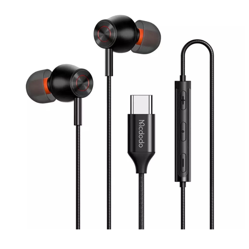 Mcdodo Earphone for Type-C Black