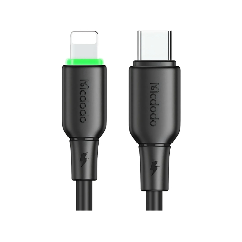 Mcdodo Type-C to LTG Data Cable Black