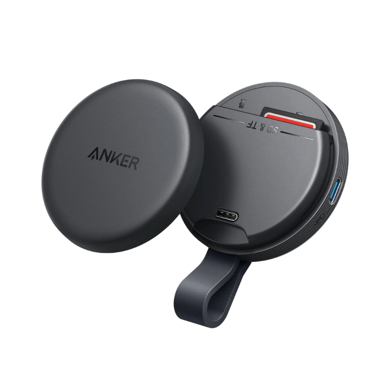 Anker MagGo USB-C Adapter 3-in-1, 10Gbps, For iPhone Black