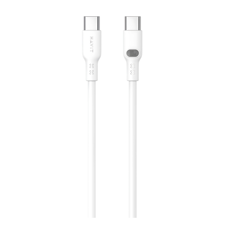 Havit  cable 1m Type-C TO Type-C White