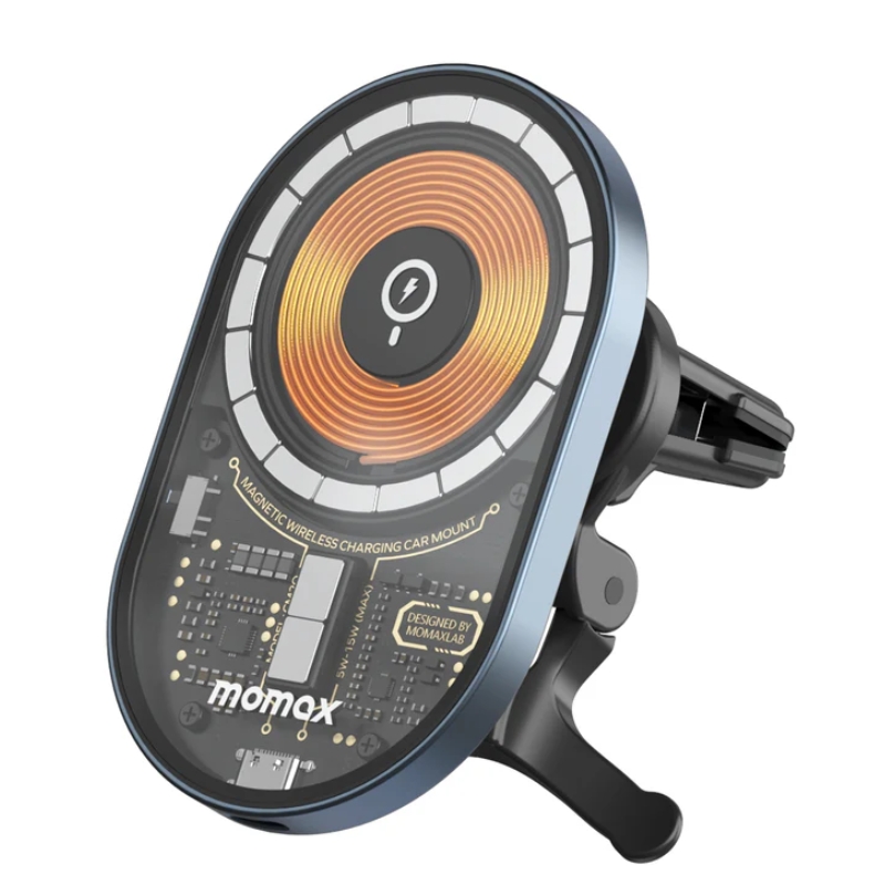 Momax Q.Mag Mount 3 Magnetic Wireless Car Mount Charger 15W
