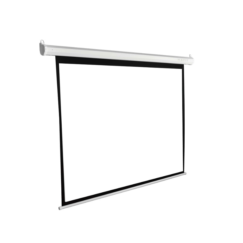 Havit PS100E-UK Projector - 100 inch motorized projector screen from Havit