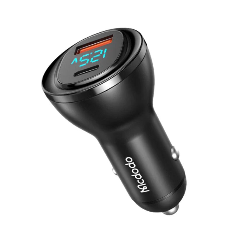 Mcdodo 95W Dual Port Charger with Digital Display  Black