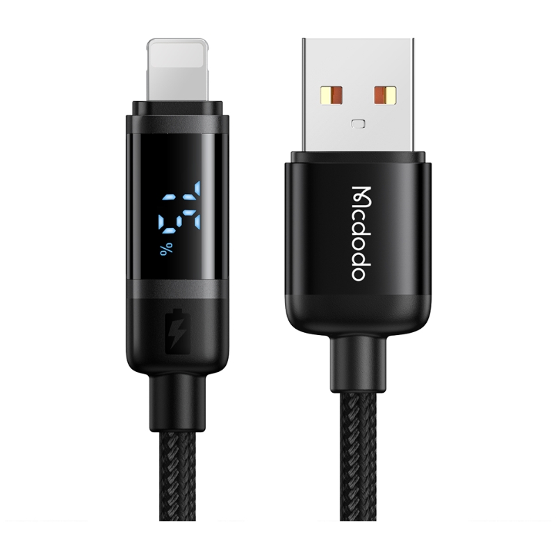 Mcdodo CA5000 DIGIAL DISPLAY LIGHTNING DATA CABLE 1.2M