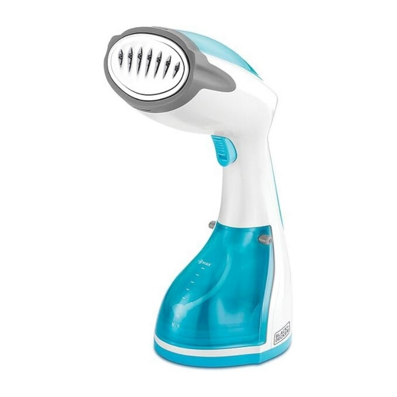 Black+Decker HST1200-B5 Handy Garment Steamer 1200W white/blue