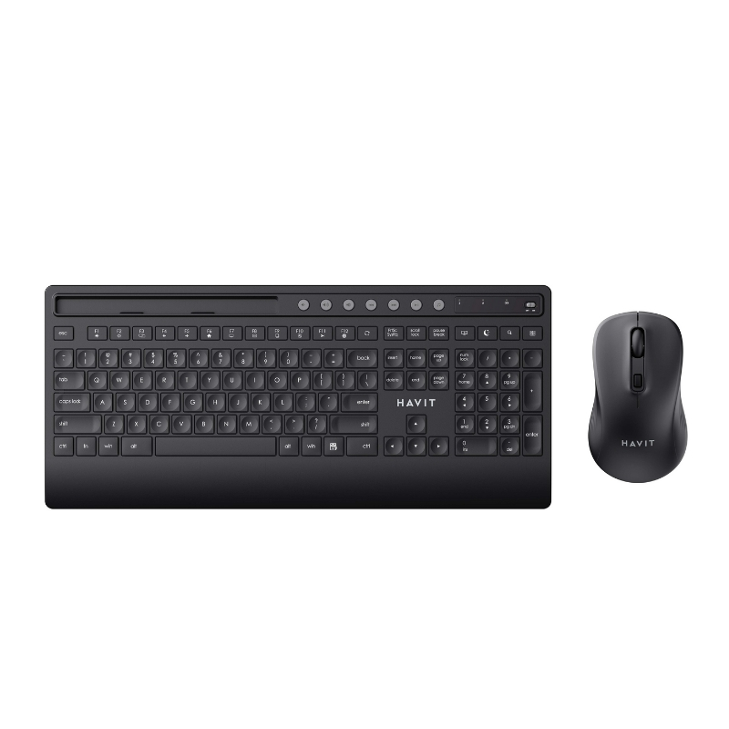 Havit KB242GCM Wireless keyboard+mouse combo black+gray