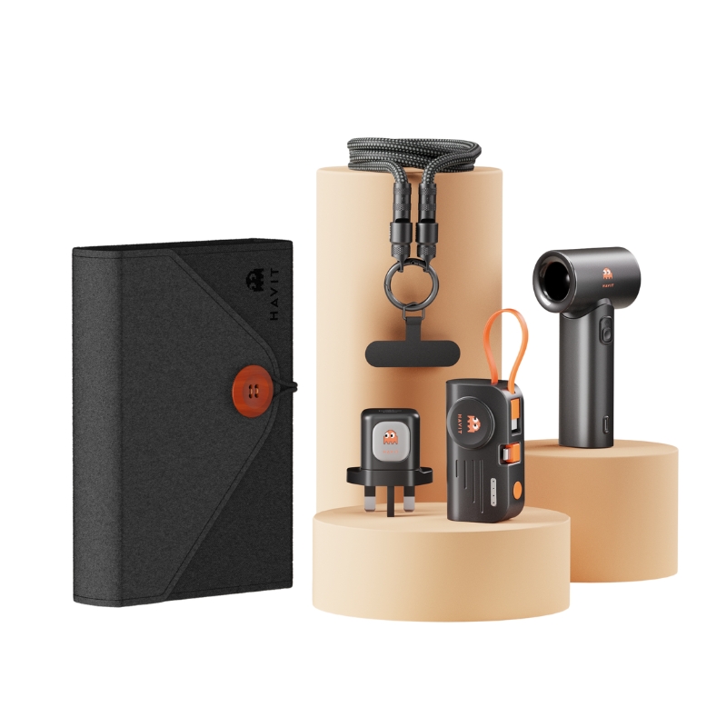 Havit STK011 UK Charger Kit BLACK