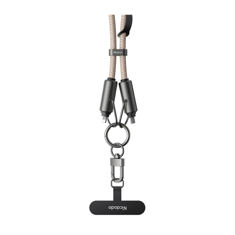 Mcdodo 36W 2 in 1 USB-C to Lightning Charging Crossbody Phone Lanyard 1.2m