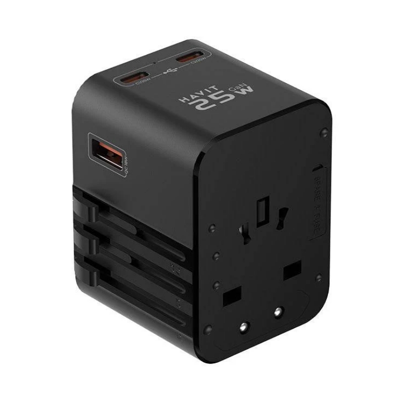 Havit UCT700 Multi‑Port Desktop Charger - Black