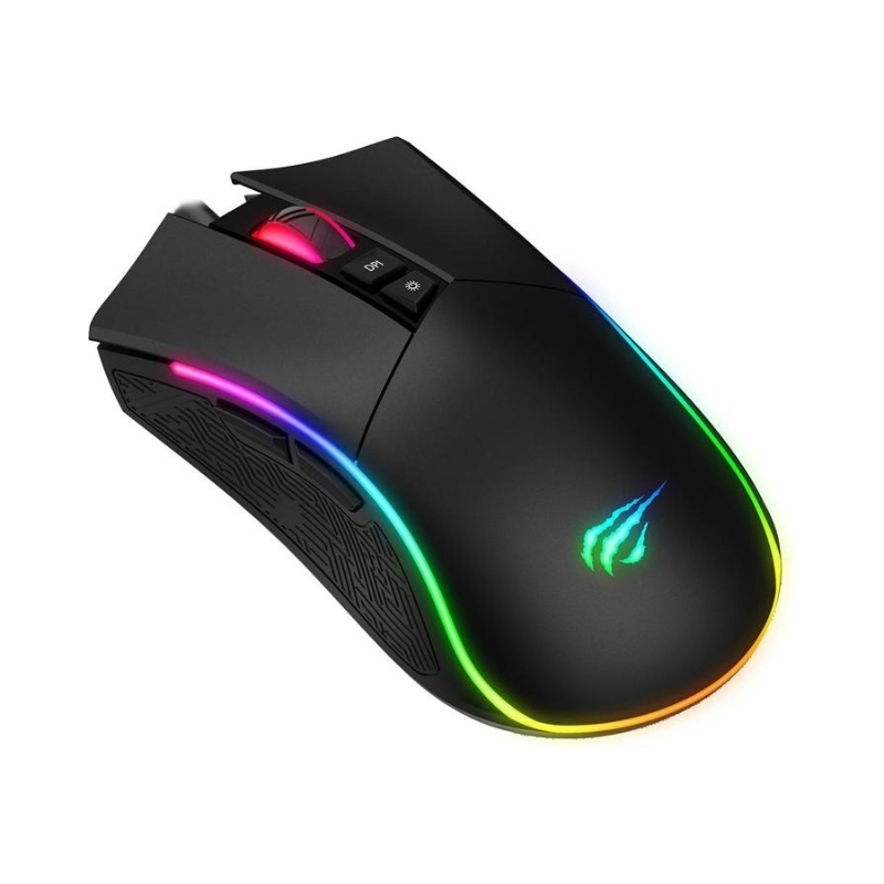 Havit MS1001S V2 Wired Gaming Mouse - Black & Gray