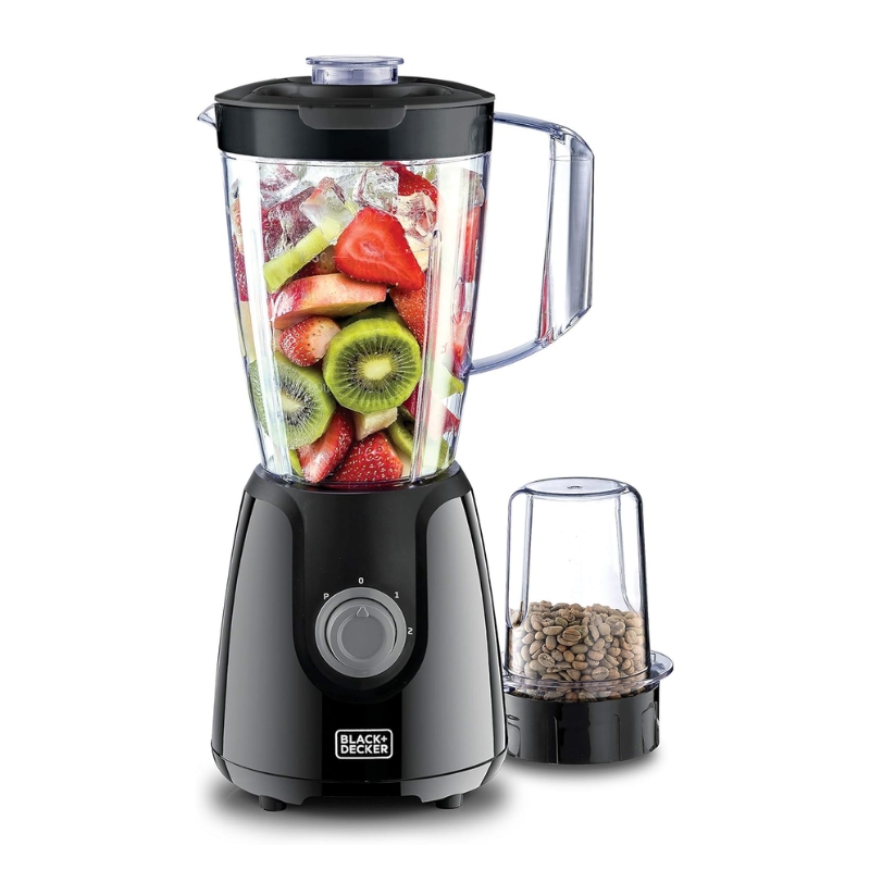 Black+Decker BX430J-B5 400W BLENDER WITH GRINDER AND EXTRA JAR