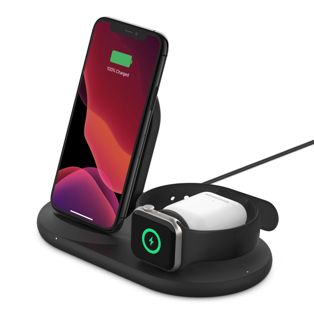 Belkin Charge 3-in-1 Wireless Charger for Apple Devices