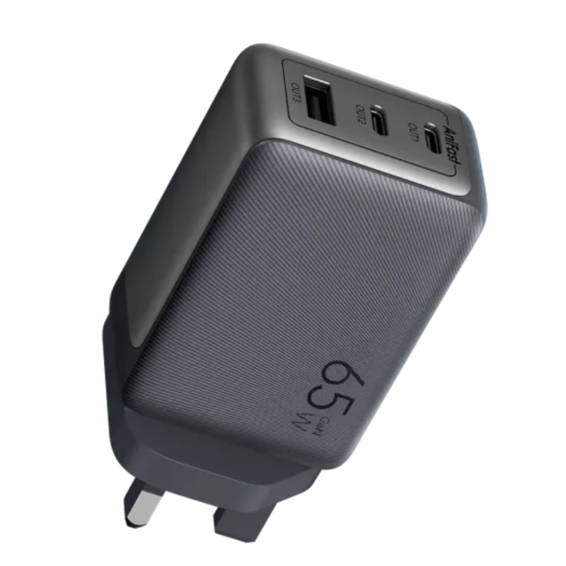 Oraimo Charger 65W Gan tech with L To C  cable 100W White