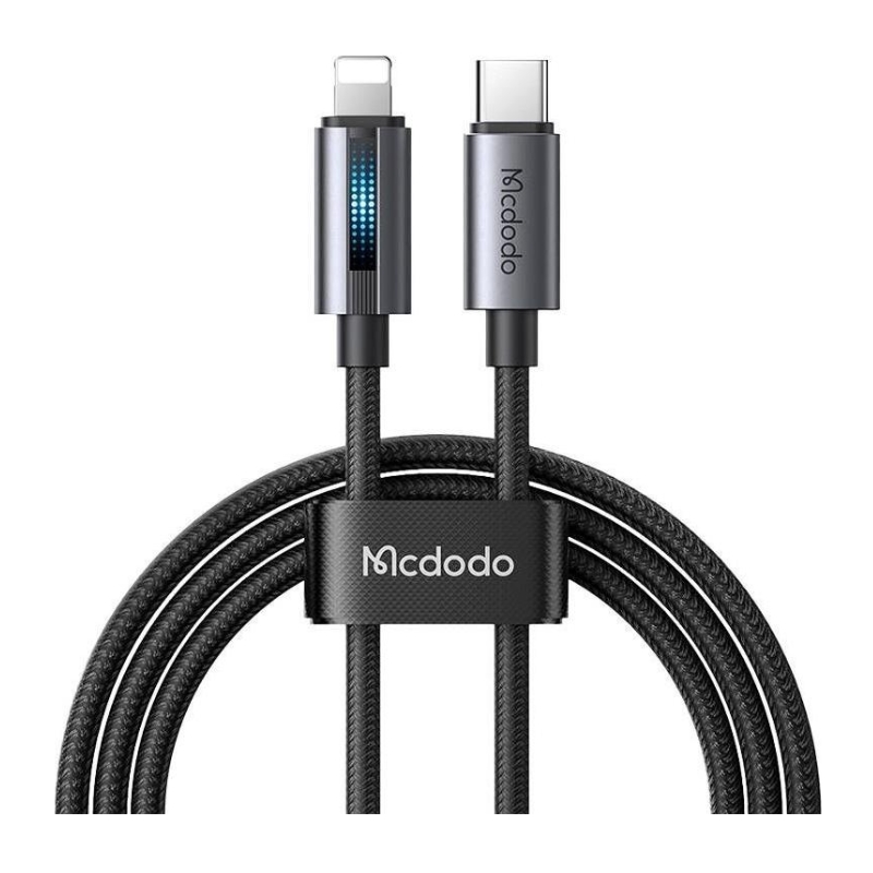 Mcdodo USB-C to Lightning cable with 36W flashing light 1.2m