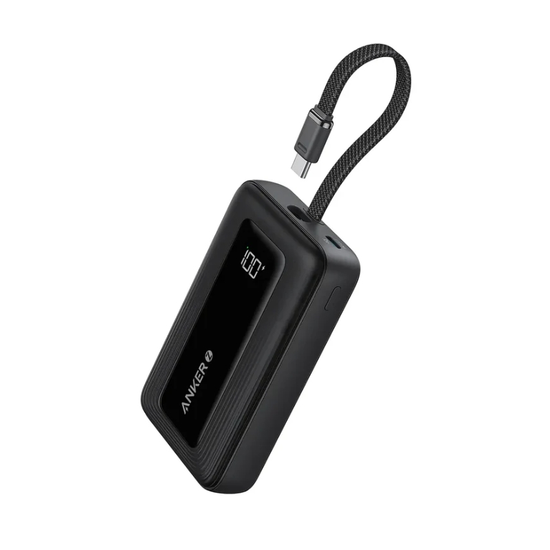 Anker Power Bank 10K 30W Built-In USB-C  Cable