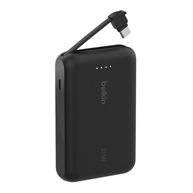 Belkin Power Bank 10K with Integrated Cable