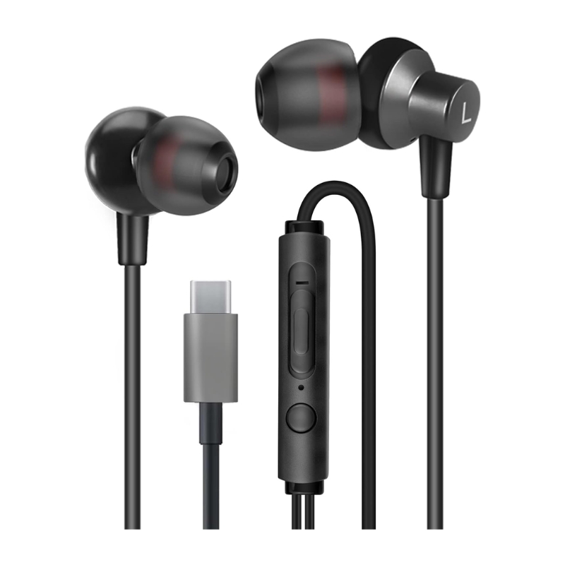 MAS CARNEY Stereo Earphone for Type-c Black