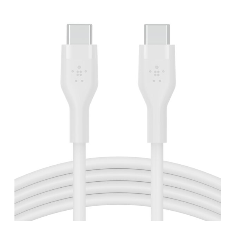 Belkin Boost Charge Flex USB-C to USB-C Silicone Cable White