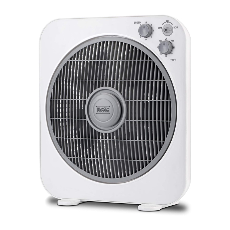 Black+Decker FB1220-B5 12 INCH BOX FAN