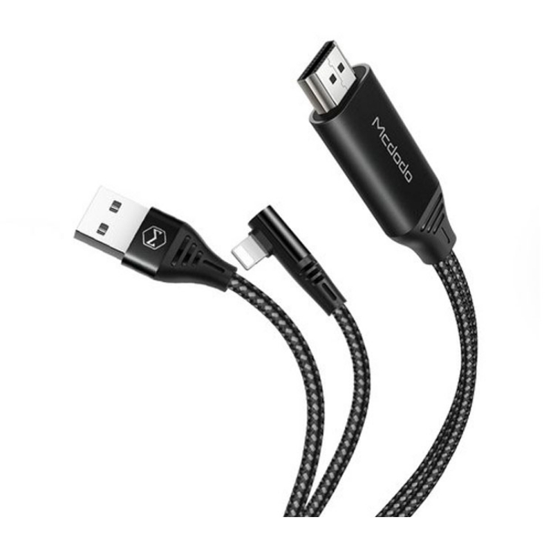 Mcdodo Lightning to HDMI Cable Plug& Play Black