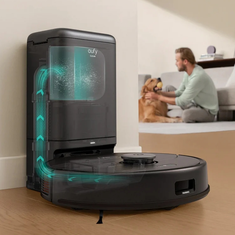 掃除機・クリーナー Eufy Clean X8 Pro Self-Empty Station Eufy Smart Vacuum Cleaner X8 Pro, Self-Empty Robot with