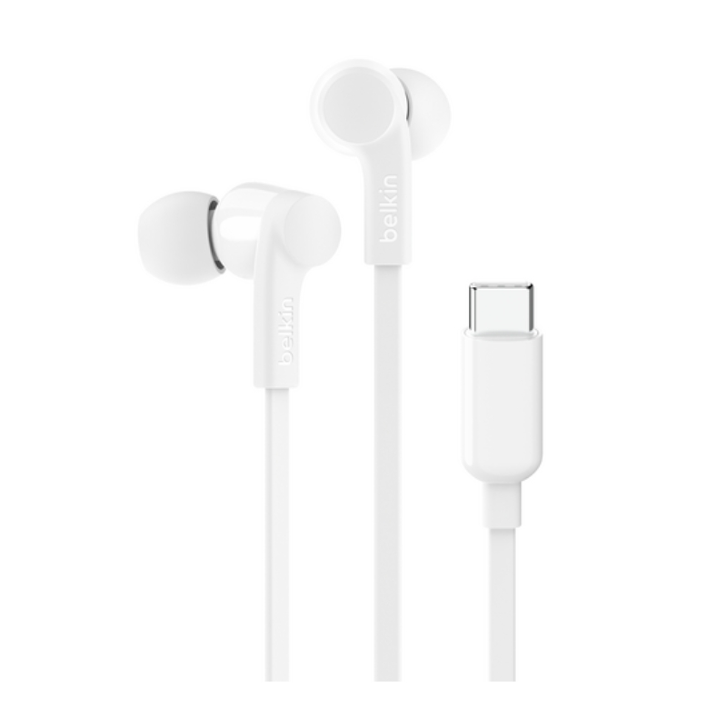 Belkin Headphones With USB-C Connector White
