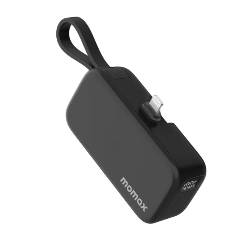 Momax 1-Power Mini 5000mAh Bulit-in foldable lightning Battery pack