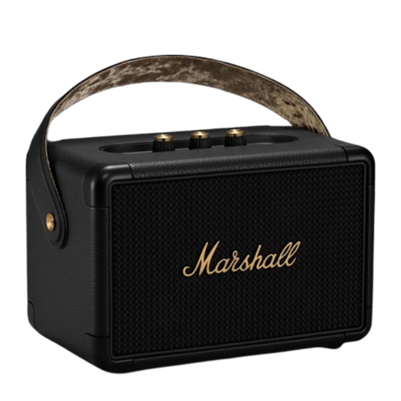 Marshall Kilburn II Portable Speaker Black and Brass