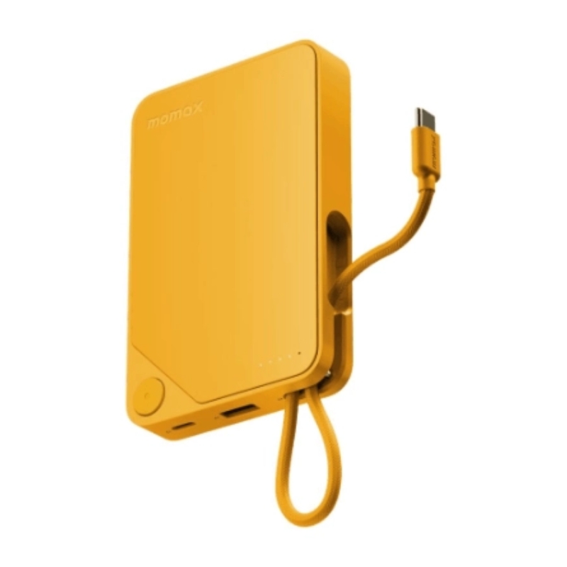 Momax Power X Power Bank 10000mAh With Built-in USB-C Cable