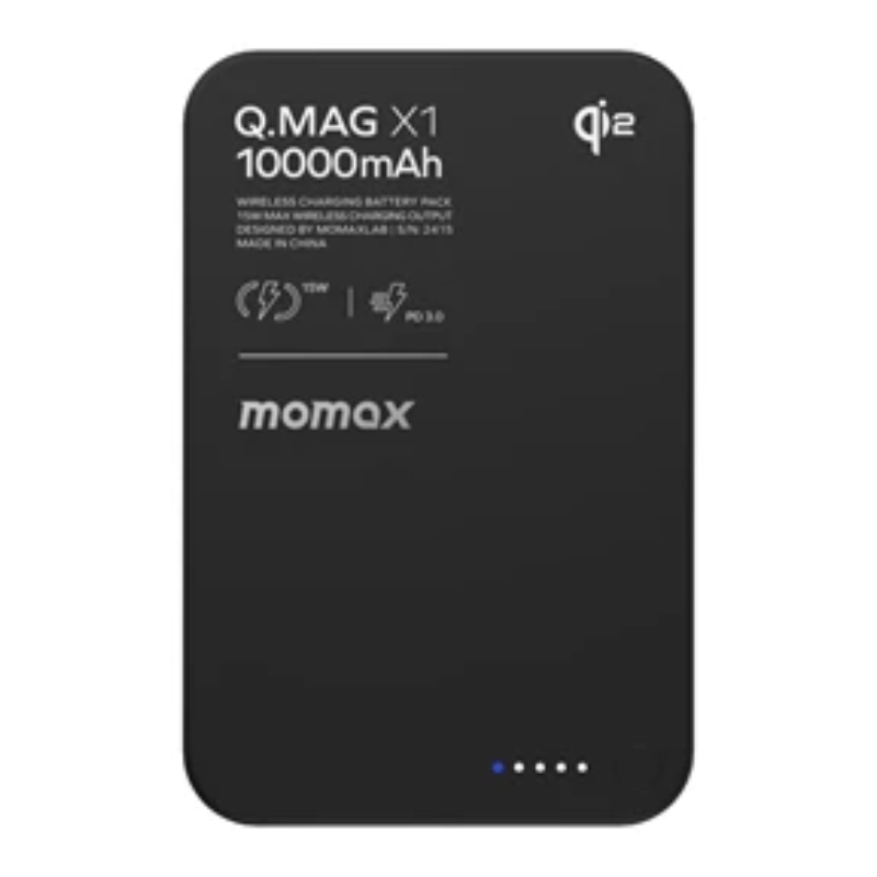 Momax Q.Mag X1 Qi2 Magnetic Wireless Battery Pack 10000mAh - Gen 2