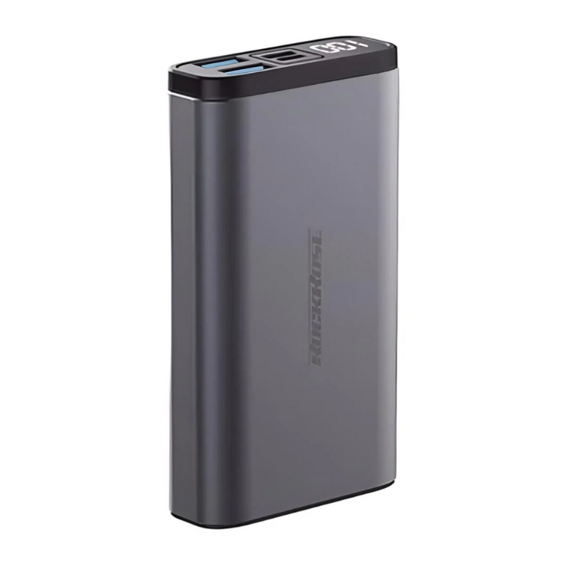 Rockrose Power Bank Assassin10Pro Three Ports10000mAh PD & QC 3.0 Lavender Gray