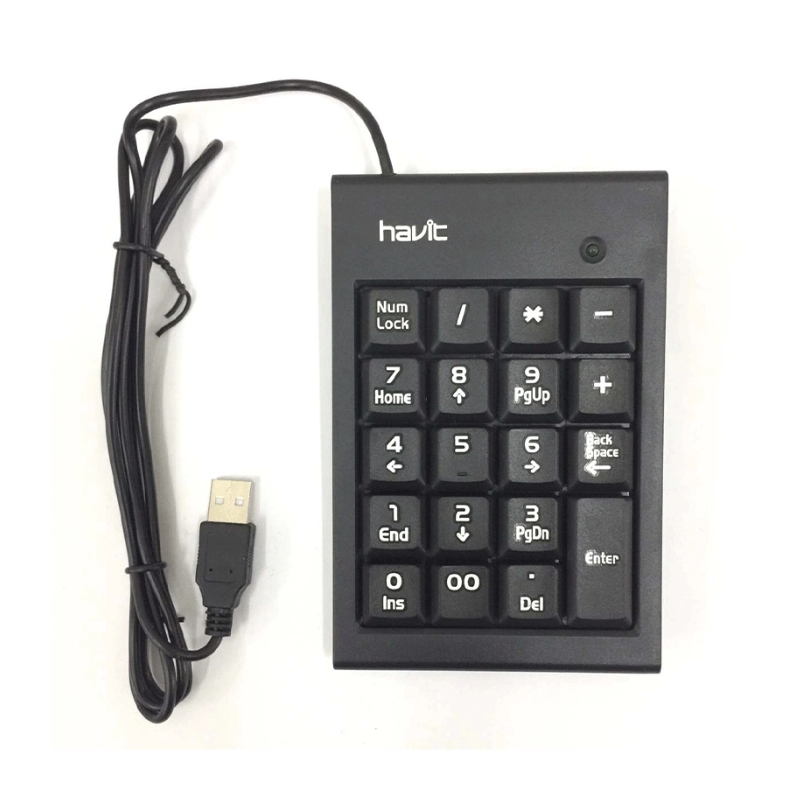 Havit Wired Numbers Keyboard Black
