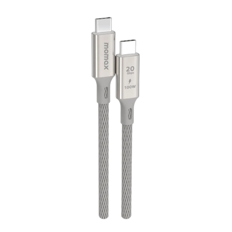 Momax Elite 100W USB-C USB3.2 Gen 2X2 20Gbps cable 1m