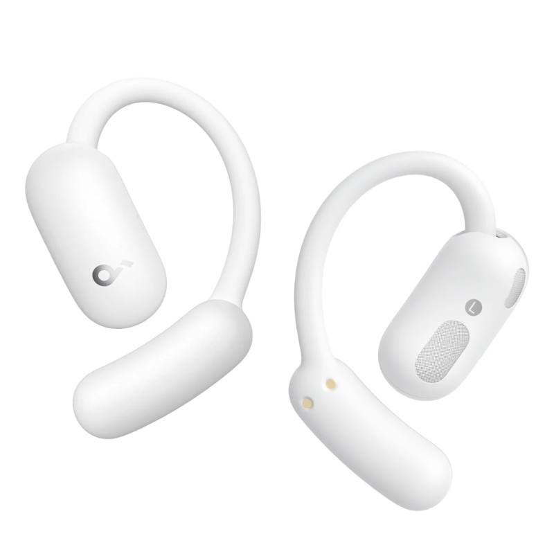 Anker Soundcore AeroFit ホワイト Anker Soundcore AeroFit 2 Open-Ear Wireless Earbuds White
