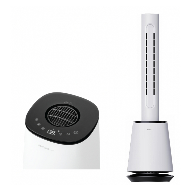 Momax Air Pure DuoIoT UV Hot & Cool Purifying Fan