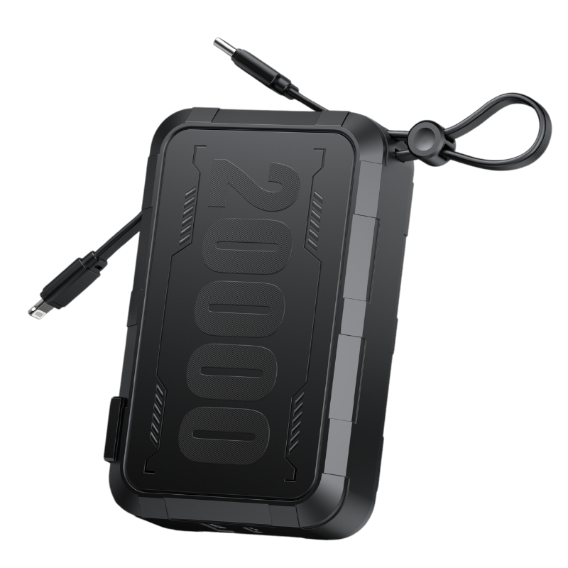 Havit PB5231 Power bank 20000mA 22.5W with 2cable Black