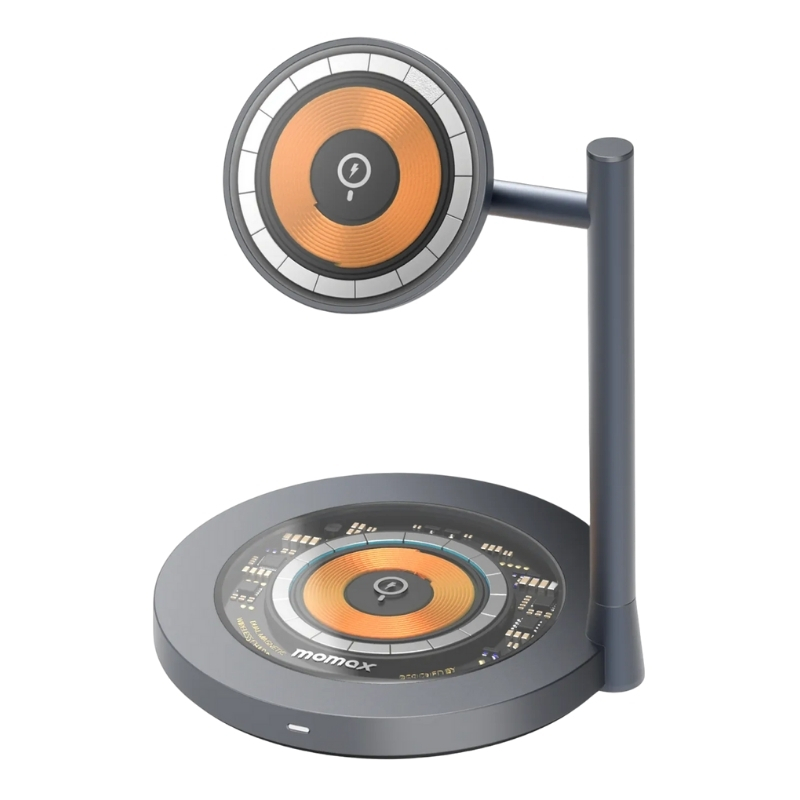 MOMAX Q.Mag Dual 2 Dual Magnetic Wireless Charging Stand
