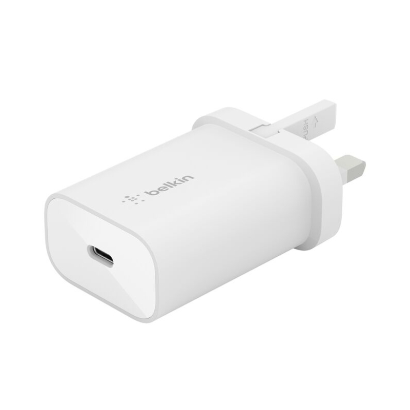 Belkin USB-C PD 3.0 PPS Wall Charger 25W White