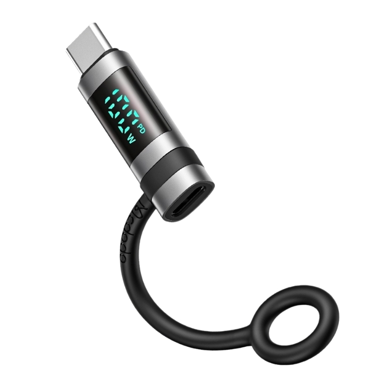 MCDODO 60W Digital display Lightning to USB-C Adapter