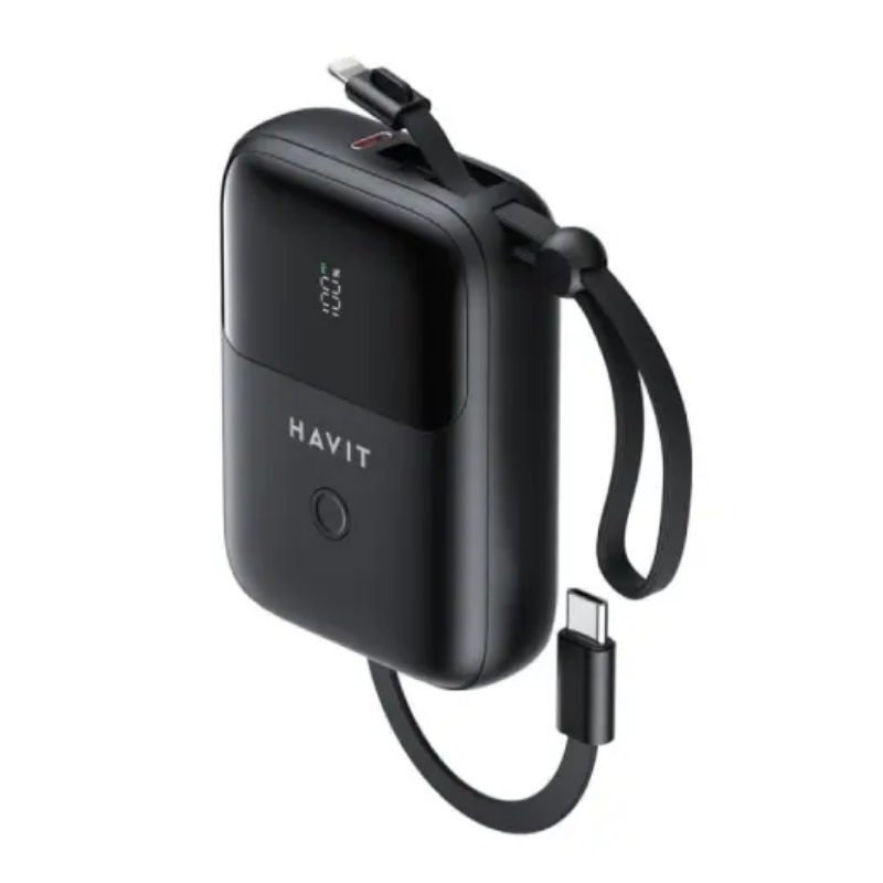 Havit PB5215 Powerbank Multi-Compatible 10,000mah 22.5W Black