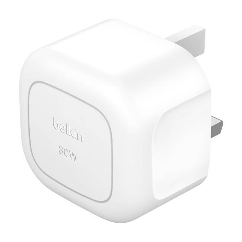 Belkin 30W USB PD Wall Charger with PPS, WHT (Truck)
