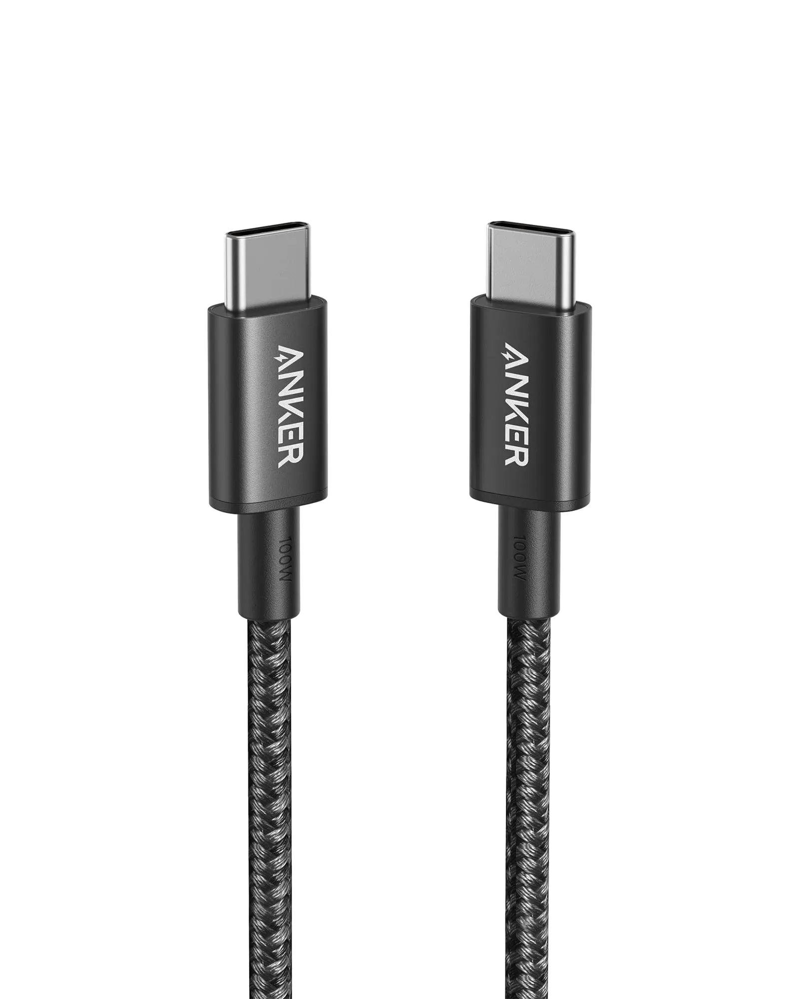 Anker USB-C to USB-C Cable 100W Braided 90cm Black