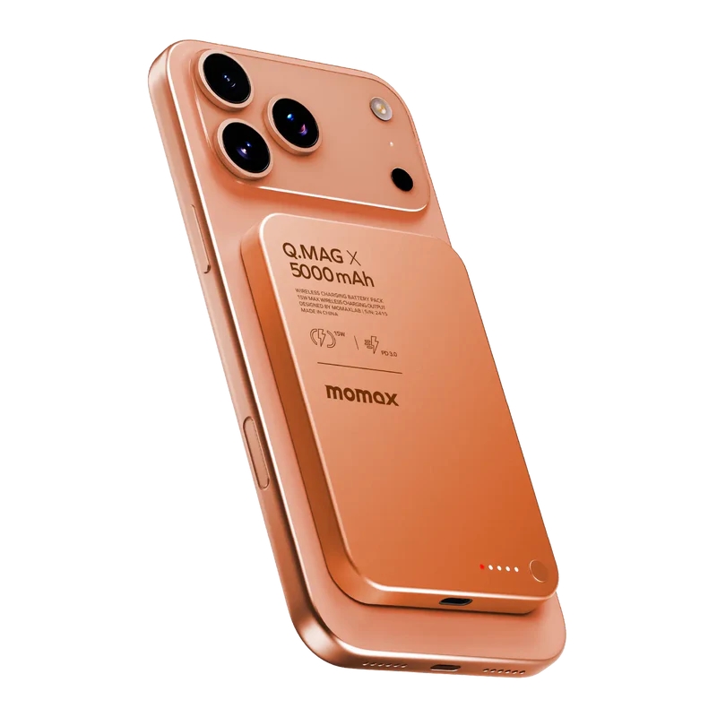Momax Q.Mag X Gen 2 5000mAh Magnetic Wireless Power Bank with MagSafe